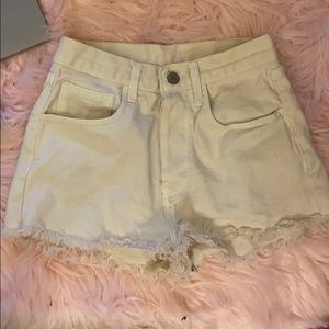 Brandy Melville White Shorts